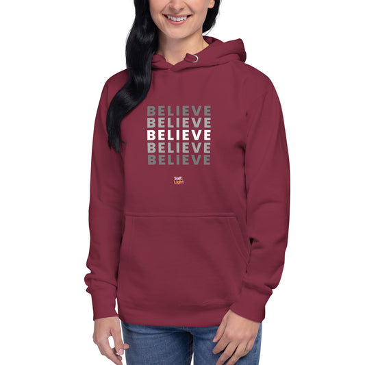 Believe | Felpa con cappuccio